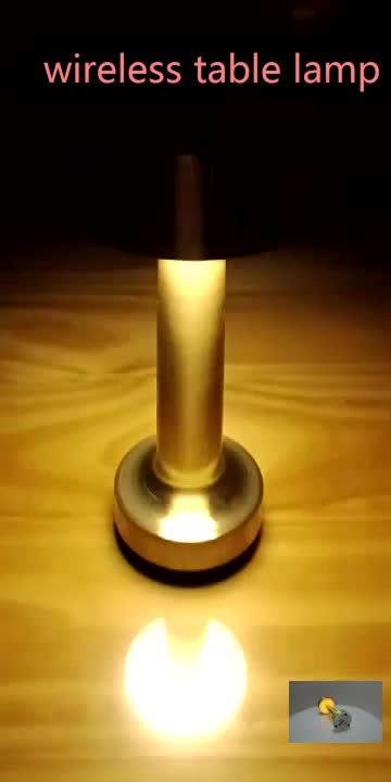 Sterno products mfg model #:603 central model #:152. Decorative Rechargeable Led Table Night Light Mini Gold ...