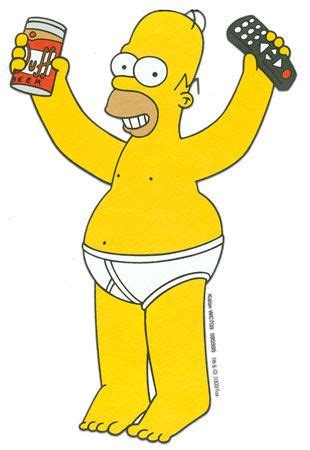 The simpsons season16 مترجم عربي الموسم السادس عشر من سمبسون مترجم. Homer Simpson Holding a Beer and His Remote | Wallpaper de ...