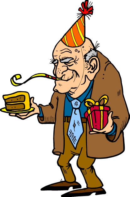 Funny Old People Partying Clipart Clip Art Library Old Man Cartoon