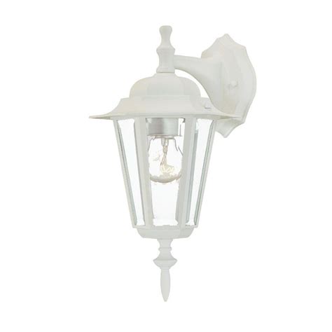 Acclaim Lighting Camelot Collection 1 Light Textured White Outdoor Wall