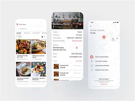Food & restaurant food delivery. Food Delivery Restaurant App Template (FIG)