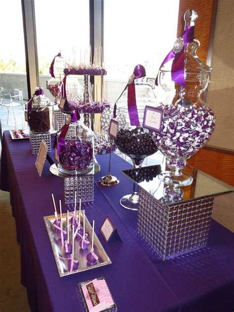 pin by oc sugar mama on purple candy and dessert table purple candy table wedding candy candy