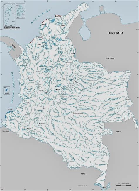 Hidrografia De Colombia SEONegativo Com