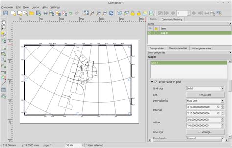 Gis Grid And Graticule In Qgis Print Composer In Qgis Math