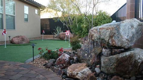 Enjoy A Mini Golf Course In Your Backyard Landscaping St George