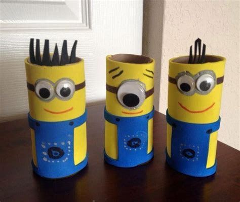 Toilet Paper Roll Craft For Kids Upcycle Art