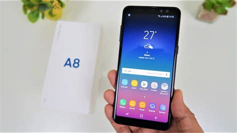 Unboxing Samsung Galaxy A8 2018 Indonesia Youtube