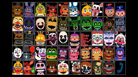 The Ultimate Custom Night Roster Five Nights At Freddys Amino