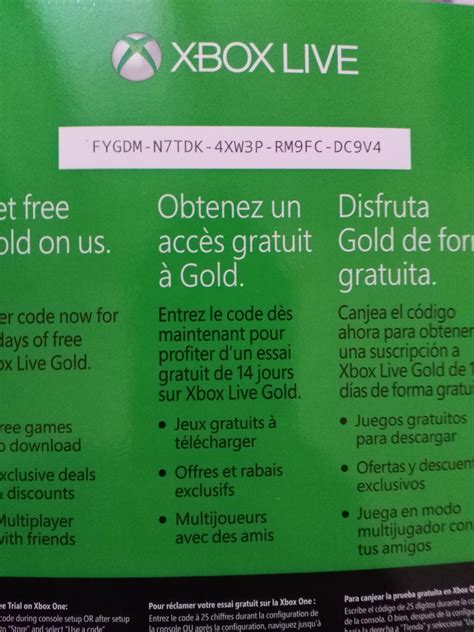 Free Xbox One Free Xbox Codes Free Xbox Printables Free Xbox Live Gold