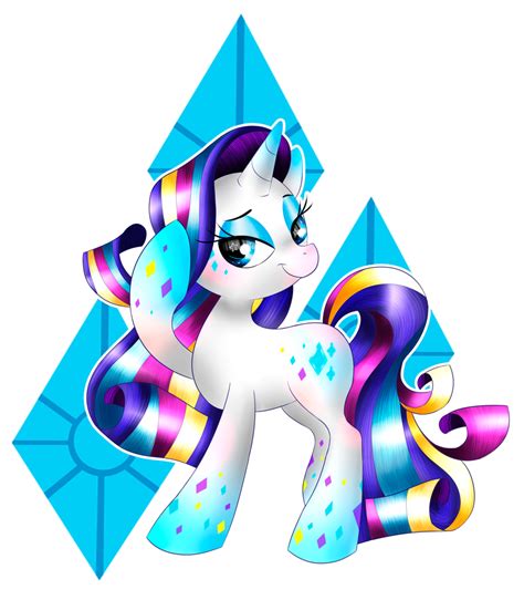 Rarity Rainbow Power By Allocen On Deviantart Mlp My Little Pony My