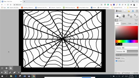 Optical Illusion Spider Web Youtube