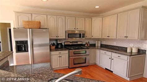 White Kitchen Cabinets With Baltic Brown Granite Youtube