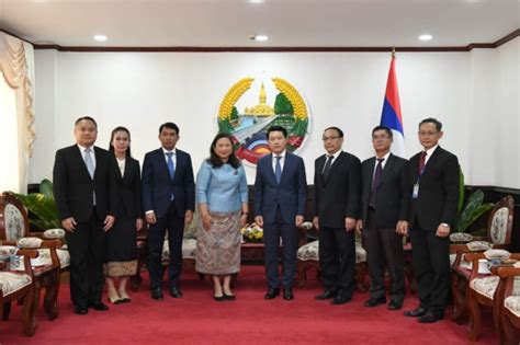 Thai Government Supports Laos Asean Chairmanship 2024