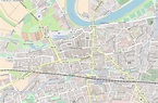 Straubing Map Germany Latitude & Longitude: Free Maps