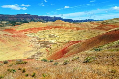 Desert Colors Painted Hills John Day Fossil Beds National Monument