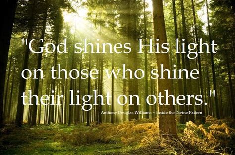 God Shines His Light On Those Who Shine Their Light On Others Ad