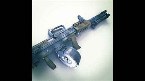 sa80 machine gun hi res 3d model from youtube