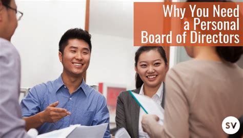 Why You Need A Personal Board Of Directors