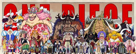 One Piece Poster Of Some Badass Characters Onepiece