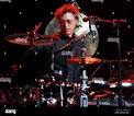 Percussionist John Mahon performs with Elton John at the BankAtlantic ...