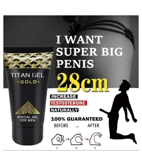 Buy Titan Gel Gold For Men Original Product From Russia Best Price In Bd Goponjinis Fast