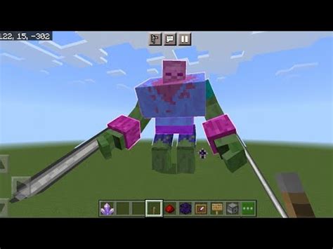 Minecraft Mutant Zombie Titan Minecraft Mutant Titan Mod Youtube