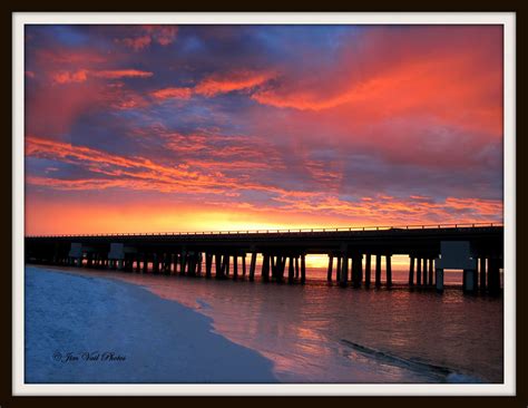 Destin Florida Sunset After Todays Rain Storm Flickr