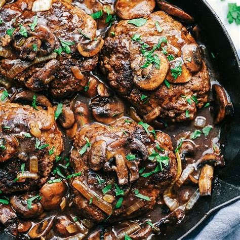 Aug 26, 2021 · if you have a package of ground beef, planning dinner gets a whole lot easier. Whats for dinner tonight? This Skillet Salisbury Steak ...