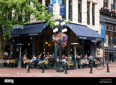 Water Street Cafe Gastown District Downtown Vancouver British