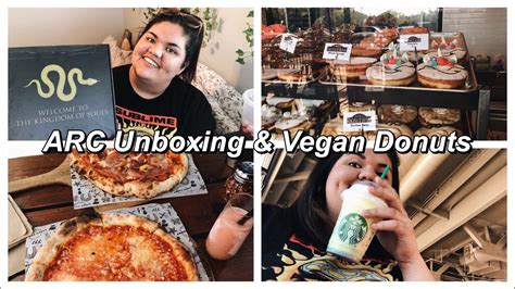 The Kingdom Of Souls Arc Unboxing And Vegan Donuts Vlog Youtube