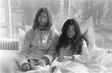 John Lennon e Yōko Ono, 50 anni fa, a letto insieme contro guerra e ...