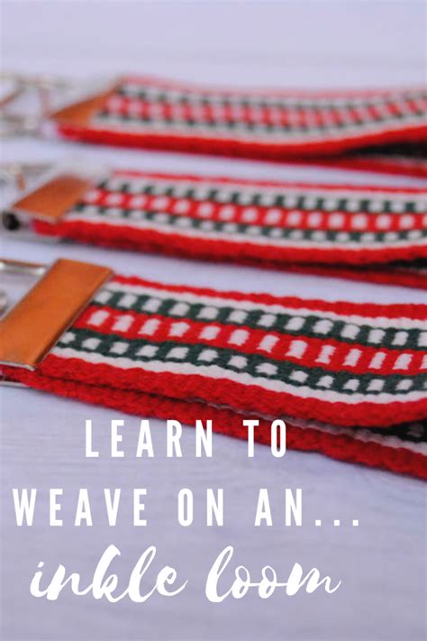 How To Weave On An Inkle Loom