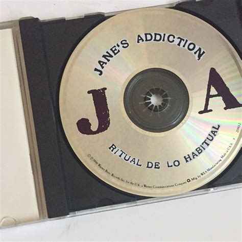ritual de lo habitual [clean cover] [pa] by jane s addiction cd aug 1990 75992622325 ebay
