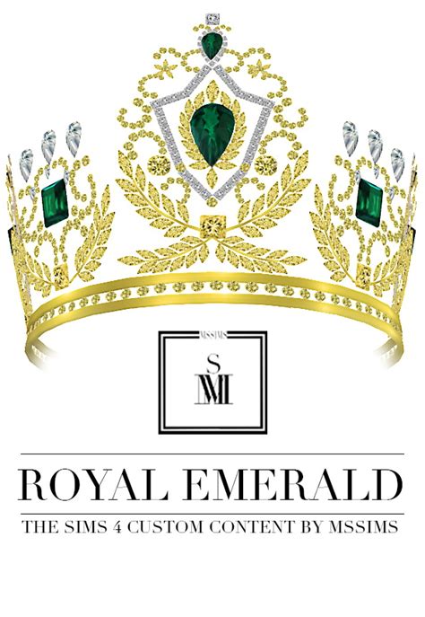 Royal Emerald Crown At Mssims Sims 4 Updates