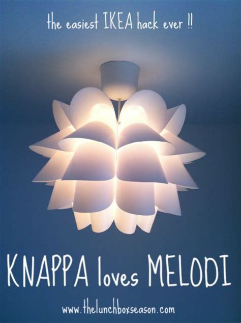 Knappa Loves Melodi Ikea Hack Ikea Plug In Pendant Light