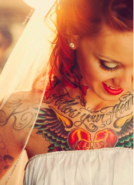 Mb Produções E Eventos Especial Casamento Noivas Tatuadas