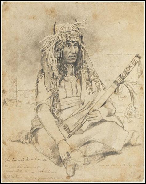 Frank B Mayer Sioux Indian Drawings And Oil Paintings 1851 1886