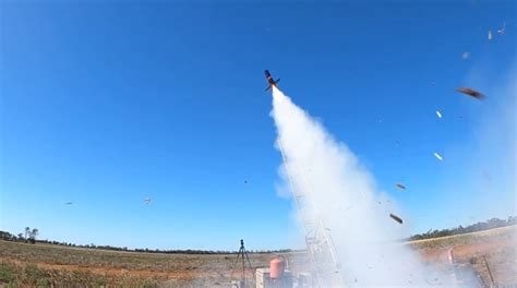 Black Sky Launches Practice Missile Australian Defence Magazine