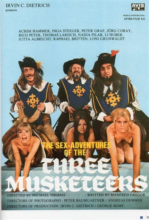 The Sex Adventures Of The Three Musketeers 1971 Posters — The Movie Database Tmdb