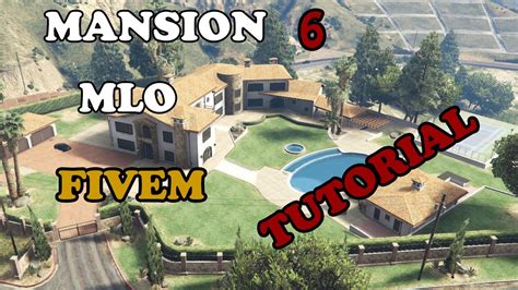 Gta 5 Mlo Mansion 6 Open Interior Youtube