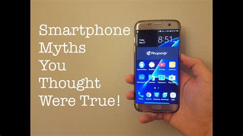 Smartphone Myths You Thought Were True Youtube