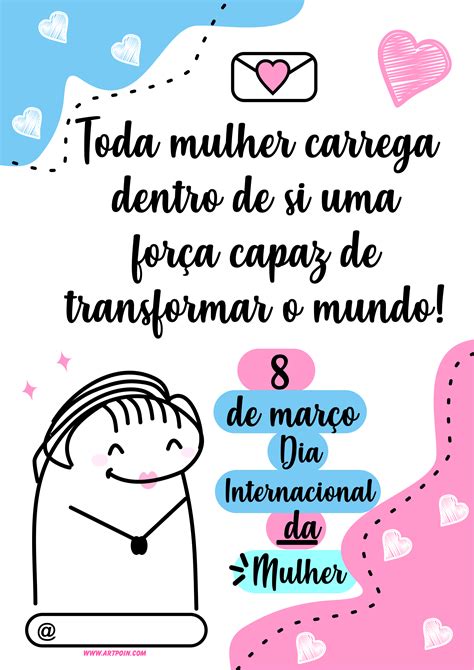 De Mar O Dia Internacional Da Mulher Mimo Para Lembrancinha Png Dia Internacional Da Mulher