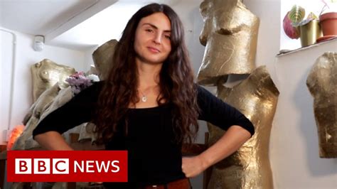 Artist Celebrates Womens Bodies By Making Casts Bbc News Youtube