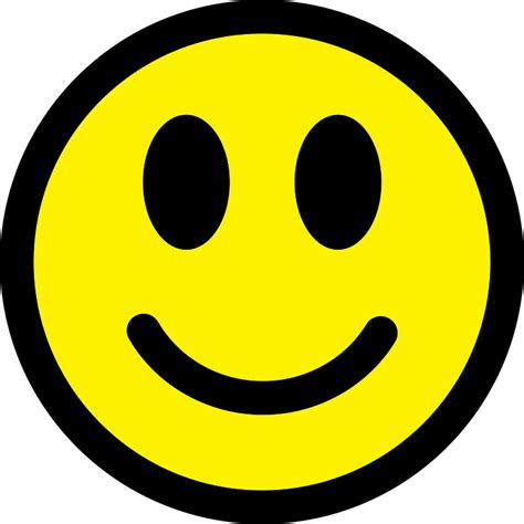 Smiley Emoticon Happy Free Vector Graphic On Pixabay