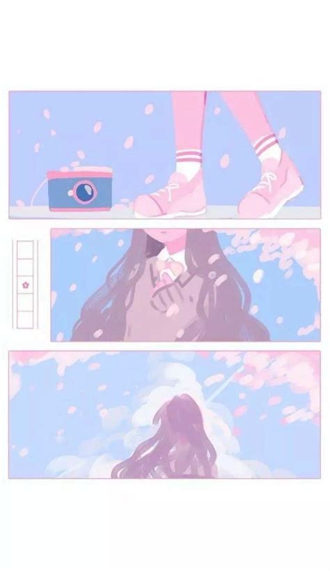 Anime Aesthetic Pink Wallpapers Wallpaper Cave