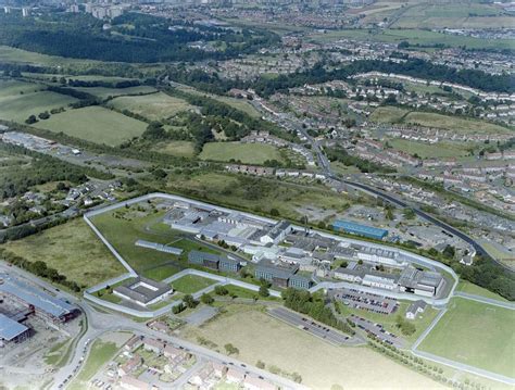 Aerial View Of Polmont Young Offenders Institution Falkirk Community