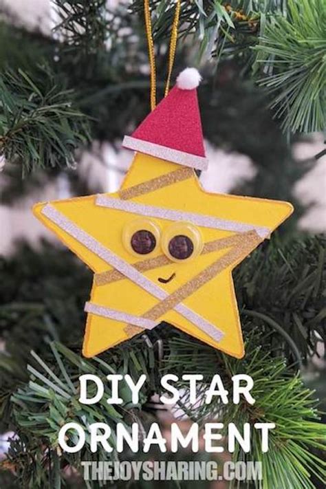 Diy Star Christmas Ornament The Joy Of Sharing