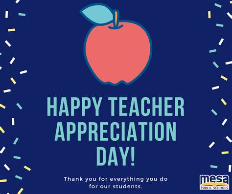 See more ideas about teacher appreciation, teacher, wishes messages. Mesa Public Schools on Twitter: "Happy Teacher ...
