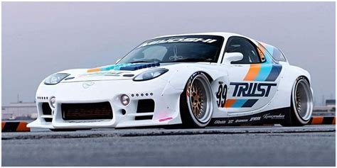 10 Iconic Jdm Sports Cars Showing Off Their Coolest Bodykits