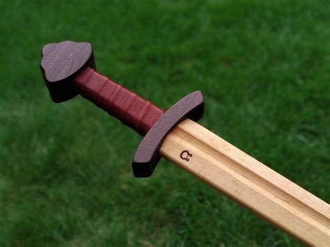 Ein Viking Sword Wooden Practice Sword Training Sword Etsy